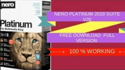 Nero platinum 2019 serial number